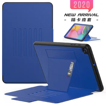 Tablet tok Samsung Galaxy Tab A7 10.4 T500 T505 Bőr Smart Aludni Ébredj Állni Borító Lap Egy 8.4 T307 T510 T515 T290 T295