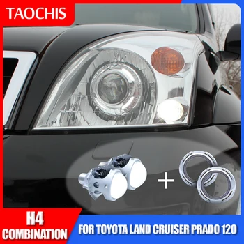 TAOCHIS 3.0 Inch Hella H4 Bi-xenon Projektor Lencse a Lencse Lepel Kombináció Toyota Land Cruiser Prado 120 CarLight Frissítés