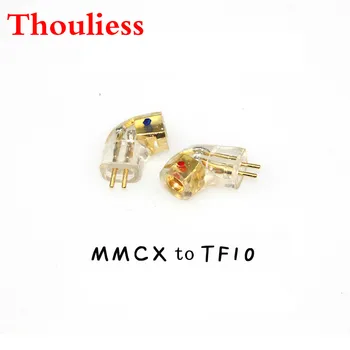 Thouliess Ingyenes Szállítási pár Fejhallgató-Csatlakozó a TF10 TF15 SF3 SF5 0.75 mm Férfi MMCX Női Átalakító Adapter