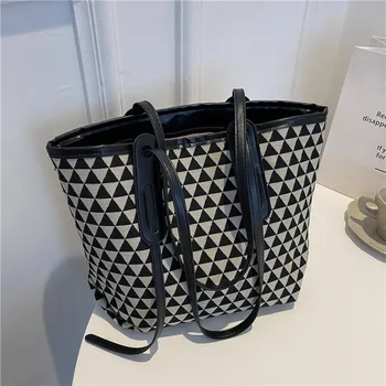 Tote Luxus Designer Táskák Női Alkalmi Nagy Kapacitású Utazási Őszi Téli Új Nő Váll táska Vásárló Női Táska