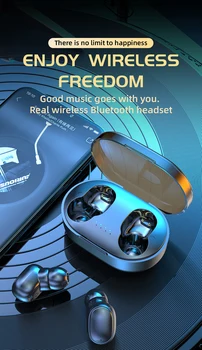 TWS A6r Vezeték nélküli Fejhallgató Bluetooth-kompatibilis V5.1 Fülhallgató Headset Mikrofon Sport Zajszűrő Mini Fülhallgató, A Xiaomi