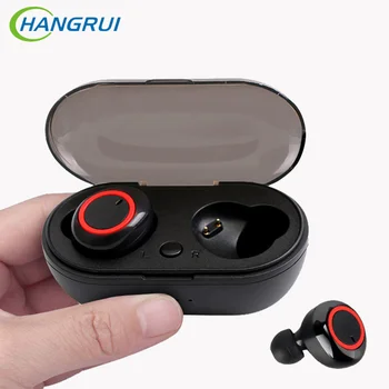 TWS Vezeték nélküli Fülhallgató 5.0 Bluetooth Fülhallgató Sport Fülhallgató Vízálló Lítás, Vezeték nélküli 3D Sztereo Fejhallgató Töltése Doboz