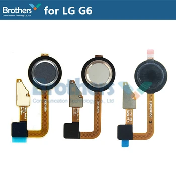 Ujjlenyomat-Flex Kábel LG G6 Home Gomb Flex Kábel LG G6 Érzékelő Szkenner Flex Telefon Csere Repiar Rész Eredeti Felső