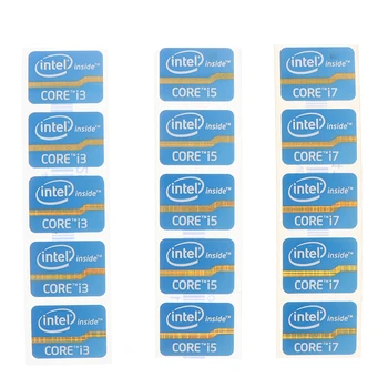 Ultrabook Teljesítmény Címke, Matrica Laptop Logó Intel Core Négy generációs Core I3 I5 I7 1db