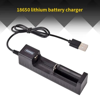 Univerzális, 1 Slot 18650 Akku Töltő LED Smart Gyors Töltés USB-Intelligens Lítium-A AA/AAA Ni-MH/Ni-Cd Akkumulátorok Batt