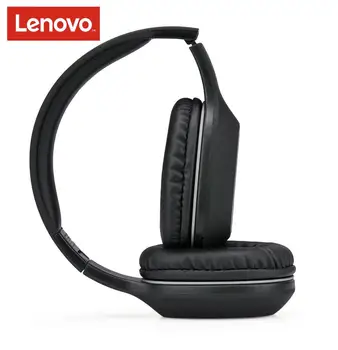 Univerzális Lenovo HD300 Vezeték nélküli Fejhallgató 40mm Vezető Basszus Hang Bluetooth 5.0 Fülhallgató Fejhallgató Mikrofonnal