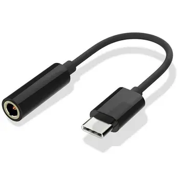 USB-C-3,5 mm-es Fejhallgató/Fülhallgató Jack Kábel, Adapter,Típus C 3.1 Férfi Port 3,5 mm-es Női Sztereó Fejhallgató-Aux Csatlakozó