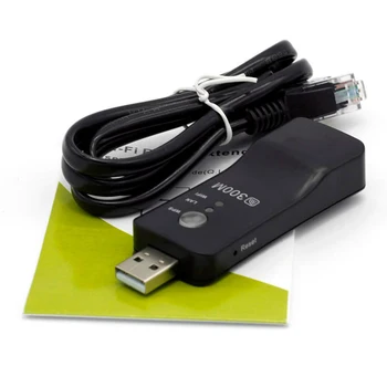USB Dongle WiFi Adapter Repeater Hálózati Jel Erősítő Adapter RJ45 Ethernet Kábel Samsung Smart TV Tartozékok