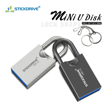 USB Flash Meghajtó 3.0 Pendrive 64 GB 32 GB, 16 GB 8 gb-os Fém Flash Memory Stick Nagy Sebességű pendrive USB 3.0 U Lemez