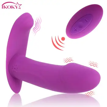 Vagina Klitorisz Stimulátor Szexuális Játékszerek Nőknek 20 Sebesség Női Maszturbátor Távirányító Bugyi Vibrátor Vibrátor Hordható