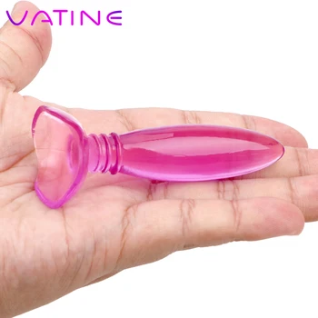 VATINE random színes Mini tapadókorong, mélázik a Kezdő Szexuális Játékszerek Férfiaknak a Nők Zselés Anál Plug Prosztata Masszírozó Anális Vibrátor