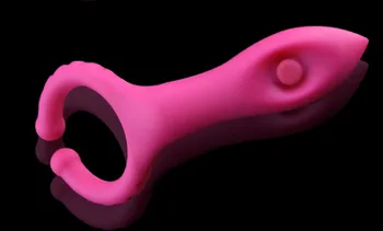 Vízálló Szilikon Vibrátor a Pénisz Gyűrű Rezeg a Klitorisz Stimulátor Újrafelhasználható Késleltetés Tartós Farok Gyűrű Szexuális Játékszerek férfiaknak