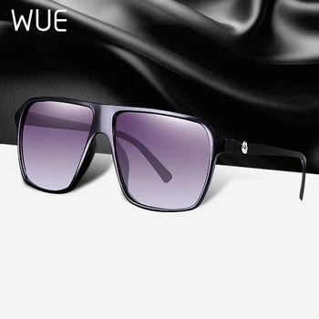 WUE Retro Tér Napszemüveg Steampunk Férfiak, Nők, Márka, design Szemüveget KOPONYA Logó Árnyalatok UV Védelem Gafas