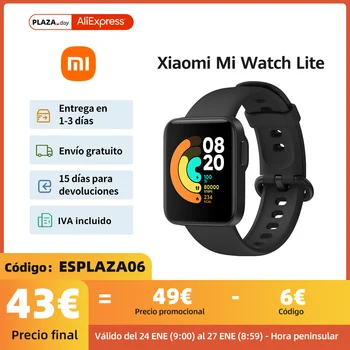 Xiaomi Mi Watch Lite Intelligens Karóra 1.4 Inch Képernyő-11 Edzés Módok GPS, Glonass pulzusszám Ellenőrzése 9 Nap Akkumulátor 5 ATM