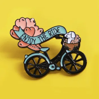 XM-vicces Új rajzfilm bross IG népszerű kreatív alufelni személyiség kerékpár bross ruházat, táska tartozék, pin jelvény