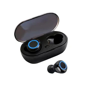 Y50 TWS Vezeték nélküli forBluetooth-kompatibilis Fülhallgató Hordozható, Vezeték nélküli, BT 5.0 Érintse meg Fülhallgató 3D Sztereo Fülhallgató Mikrofon