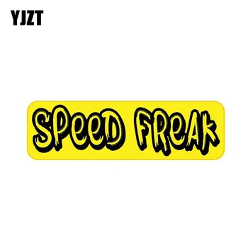 YJZT 15.7 CM*4.7 CM Fényvisszaverő Speed Autó Matrica Figyelmeztető Matrica PVC 12-1094