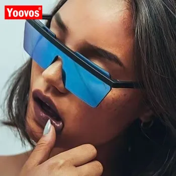 Yoovos Tér Napszemüveg Nők 2021 Luxus Évjárat Márka, Design Napszemüveg Férfi Street Beat Divat Oculos De Sol Gafas UV400