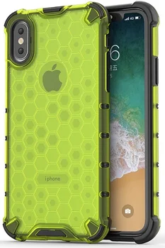 Zöld tok iPhone X Xs telefon, ütésálló a caseport, Drágám sorozat