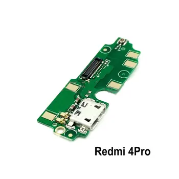 Új, A Xiaomi Redmi 4 Redmi 4pro USB Töltés töltés Dokkoló Csatlakozás port Mikrofon Tábla Javítás Alkatrész