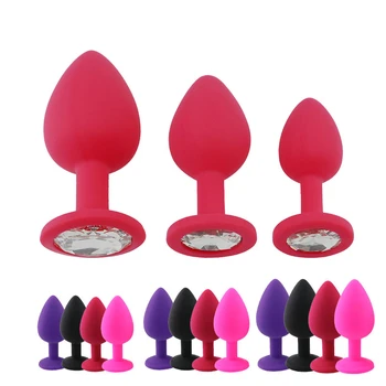 Új Anális Plug Fenék Szexuális Játékszerek Nőknek a Férfiak Puha Szilikon Prosztata Masszírozó Mini Erotikus Golyó Vibrátor Anális Játékok Felnőtteknek 18