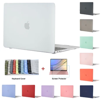 Új Laptop táska Apple Macbook Air Pro Retina 13/15/16 Hüvelykes Touch Bár ID Air Pro 13.3 A2337 Billentyűzet Fedél+képernyővédő fólia