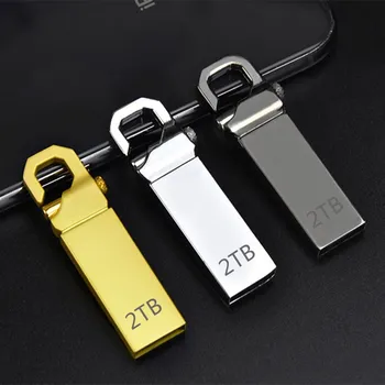 Új, Nagy Sebességű USB 3.0 pendrive 2TB U Lemez Külső Storage Memory Stick Autós kulcstartó deco USB Flash Drive 32GB-2TB