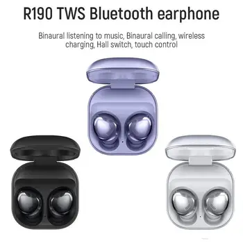 Új R190 Rügyek Pro Bluetooth Headset Binaurális Hívja A Fül Earplug Vezeték Nélküli Bluetooth Fejhallgató