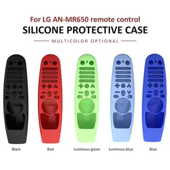 Új Szilikon Védő tok Amazon LG AN-MR600 LG AN-MR650 LG AN-MR18BA LG AN-MR19BA Magic Remote Control Ütésálló Borító