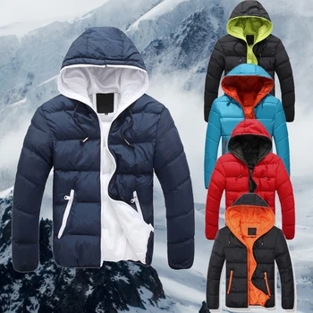 Őszi-Téli Plus Size Kabát Férfi Ultra Zubbonyok Vastag Kabátok, Alkalmi Szabadtéri Férfi Ruházat Meleg Férfi Cipzár Kabátok Streetwear
